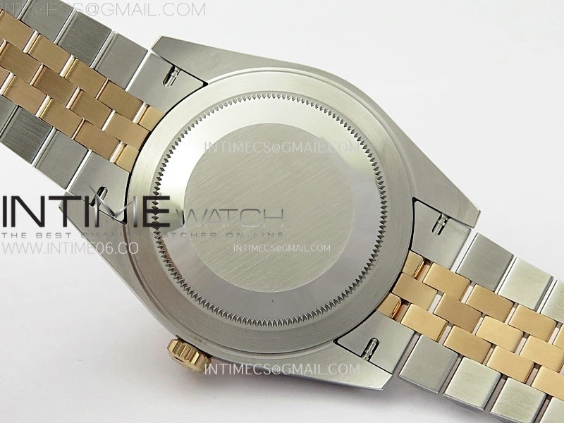 DateJust 41 126331 904L SS RG VSF 1:1 Best Edition Motif Gray Fluted Dial on Jubilee Bracelet VS3235