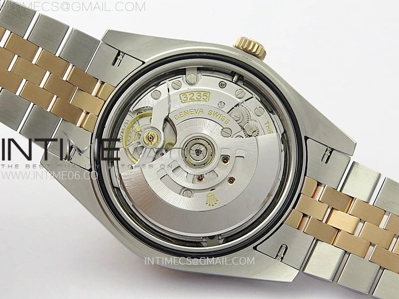 DateJust 41 126331 904L SS RG VSF 1:1 Best Edition Motif Gray Fluted Dial on Jubilee Bracelet VS3235