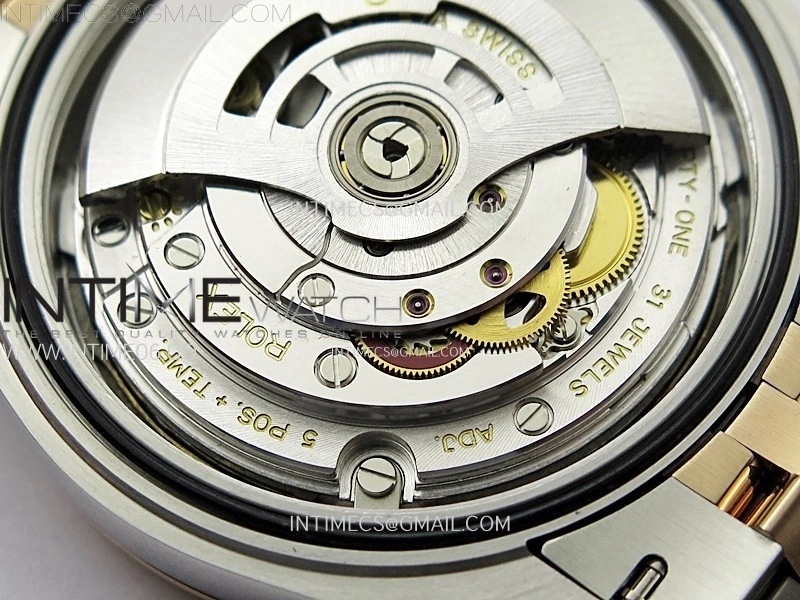 DateJust 41 126331 904L SS RG VSF 1:1 Best Edition Motif Gray Fluted Dial on Jubilee Bracelet VS3235