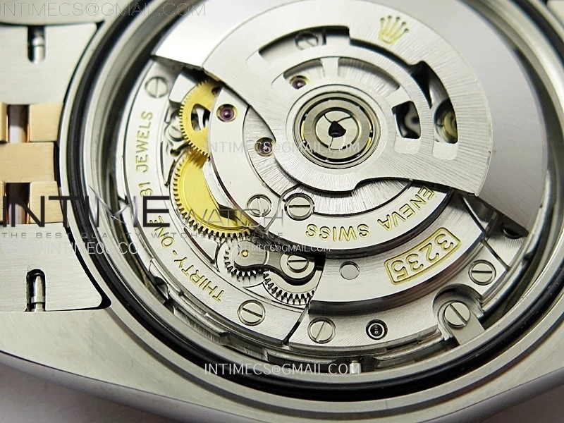 DateJust 41 126331 904L SS RG VSF 1:1 Best Edition Motif Gray Fluted Dial on Jubilee Bracelet VS3235