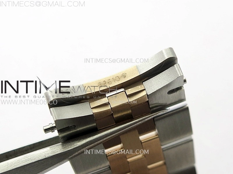 DateJust 41 126331 904L SS RG VSF 1:1 Best Edition Motif Gray Fluted Dial on Jubilee Bracelet VS3235