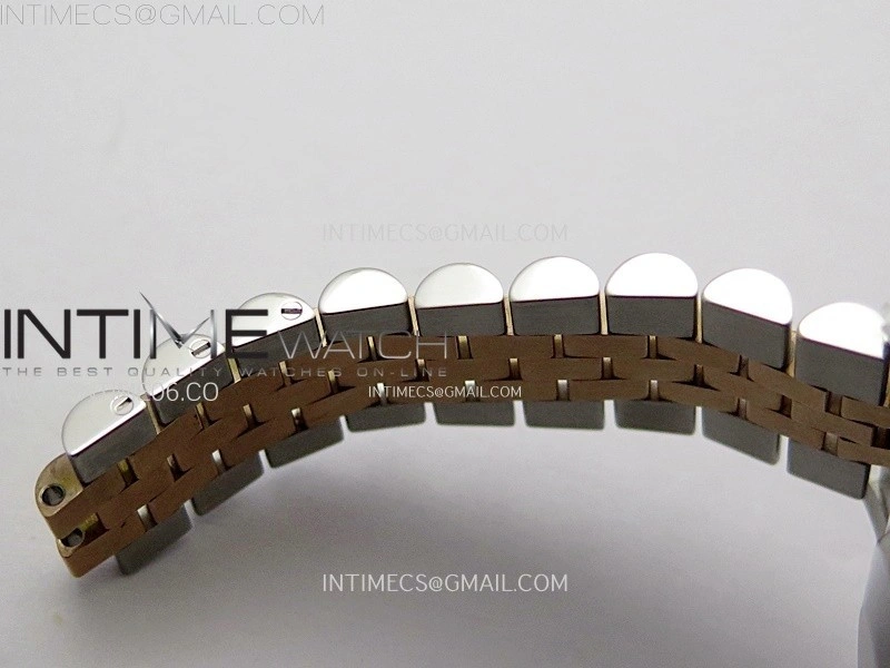 DateJust 41 126331 904L SS RG VSF 1:1 Best Edition Motif Gray Fluted Dial on Jubilee Bracelet VS3235