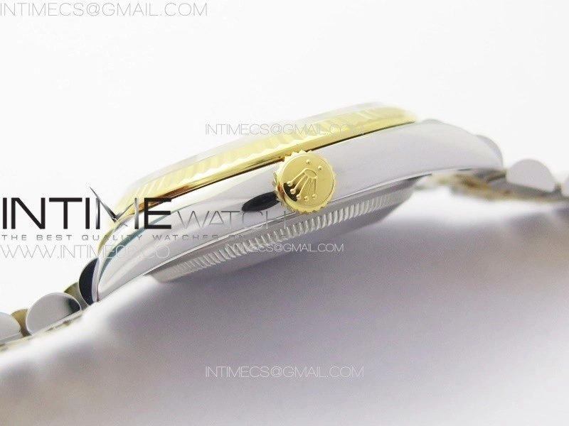 DateJust 36 904L SS YG 126233 VSF 1:1 Best Edition Gold Stick Dial on Jubilee Bracelet VS3235