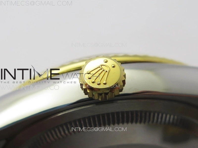 DateJust 36 904L SS YG 126233 VSF 1:1 Best Edition Gold Stick Dial on Jubilee Bracelet VS3235