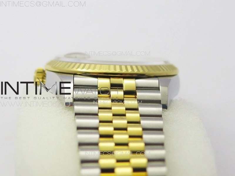 DateJust 36 904L SS YG 126233 VSF 1:1 Best Edition Gold Stick Dial on Jubilee Bracelet VS3235