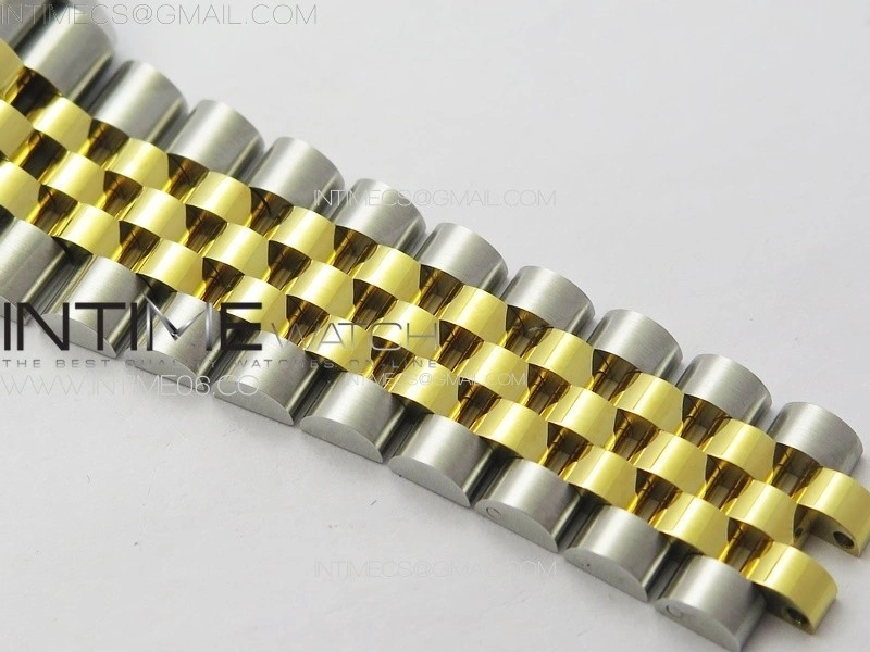 DateJust 36 904L SS YG 126233 VSF 1:1 Best Edition Gold Stick Dial on Jubilee Bracelet VS3235