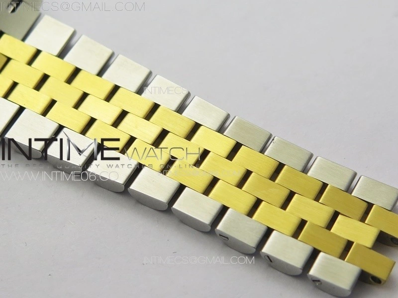 DateJust 36 904L SS YG 126233 VSF 1:1 Best Edition Gold Stick Dial on Jubilee Bracelet VS3235