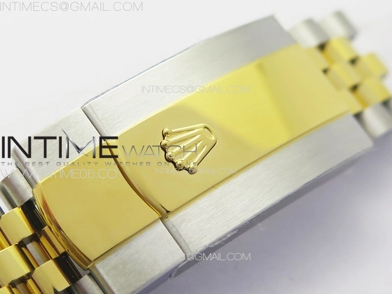 DateJust 36 904L SS YG 126233 VSF 1:1 Best Edition Gold Stick Dial on Jubilee Bracelet VS3235
