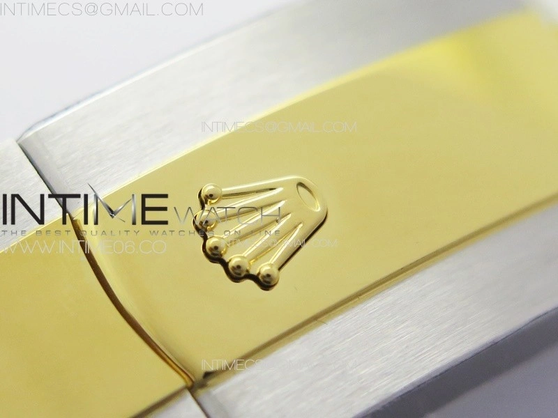 DateJust 36 904L SS YG 126233 VSF 1:1 Best Edition Gold Stick Dial on Jubilee Bracelet VS3235