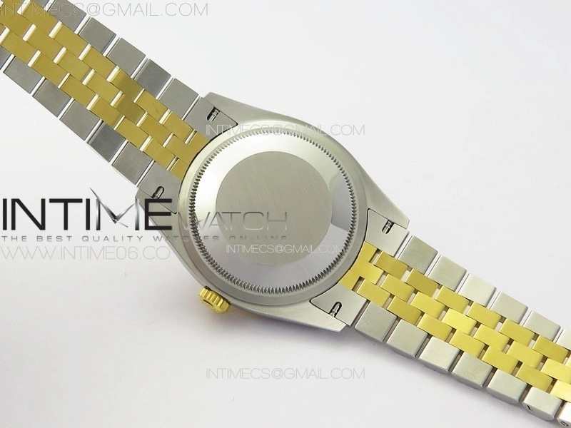DateJust 36 904L SS YG 126233 VSF 1:1 Best Edition Gold Stick Dial on Jubilee Bracelet VS3235