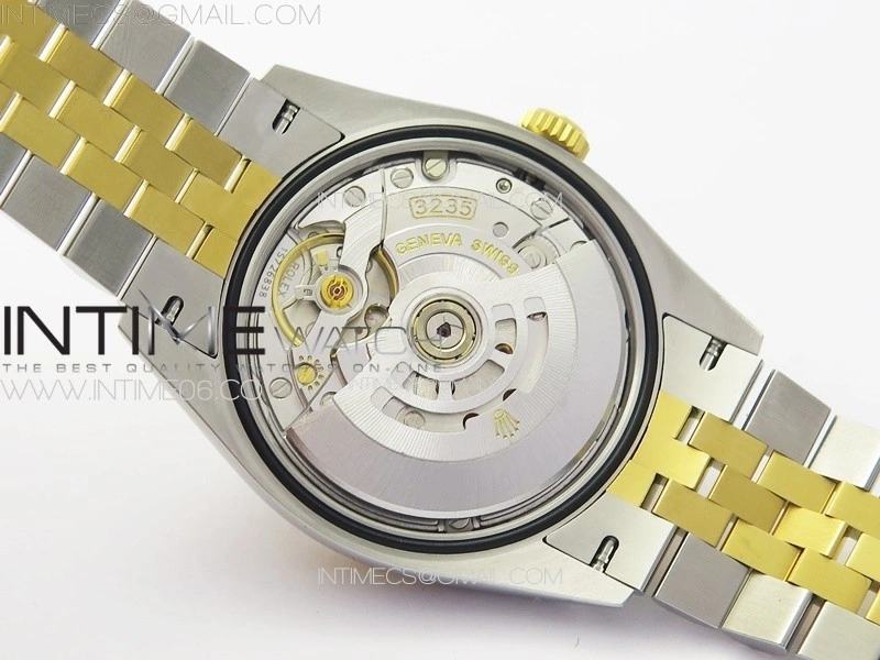 DateJust 36 904L SS YG 126233 VSF 1:1 Best Edition Gold Stick Dial on Jubilee Bracelet VS3235