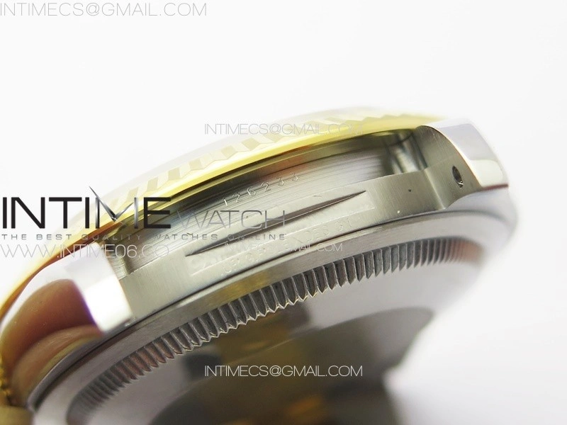 DateJust 36 904L SS YG 126233 VSF 1:1 Best Edition Gold Stick Dial on Jubilee Bracelet VS3235