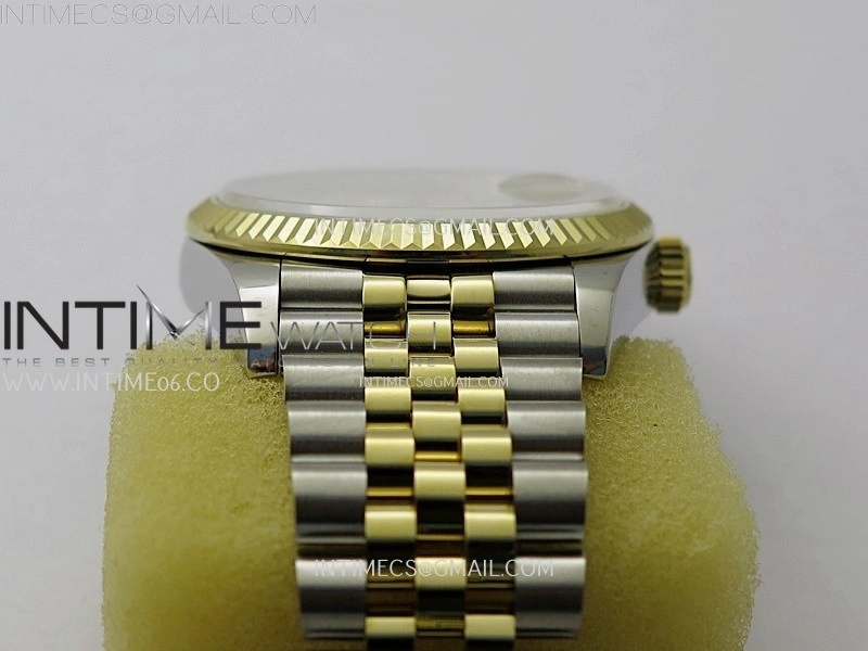 DateJust 126233 904L SS YG JDF 1:1 Best Edition Black Dial Stick Markers on Jubilee SS YG Bracelet