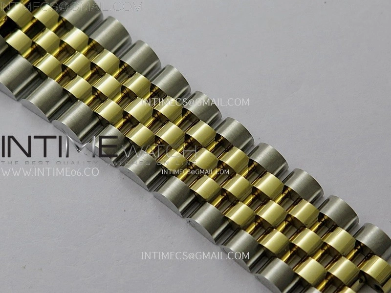 DateJust 126233 904L SS YG JDF 1:1 Best Edition Black Dial Stick Markers on Jubilee SS YG Bracelet