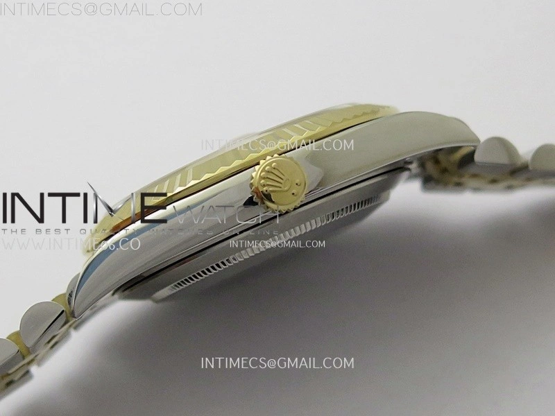 DateJust 126333 904L SS YG JDF 1:1 Best Edition Black Dial Stick Markers on Jubilee SS YG Bracelet