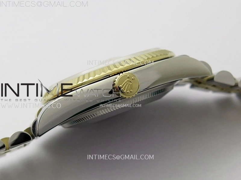 DateJust 126233 904L SS YG JDF 1:1 Best Edition White Dial Stick Markers on Jubilee SS YG Bracelet