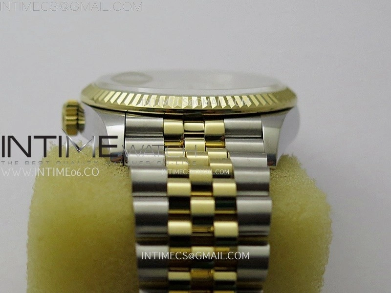 DateJust 126233 904L SS YG JDF 1:1 Best Edition White Dial Stick Markers on Jubilee SS YG Bracelet