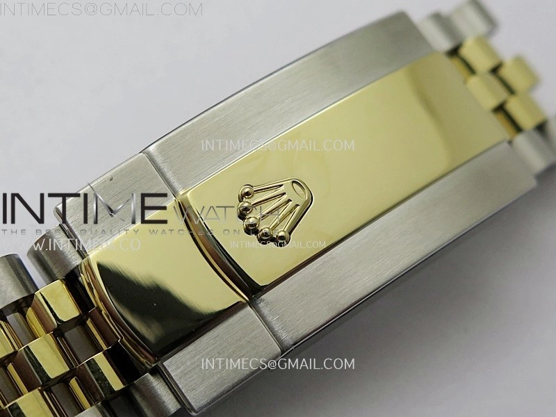 DateJust 126233 904L SS YG JDF 1:1 Best Edition White Dial Stick Markers on Jubilee SS YG Bracelet