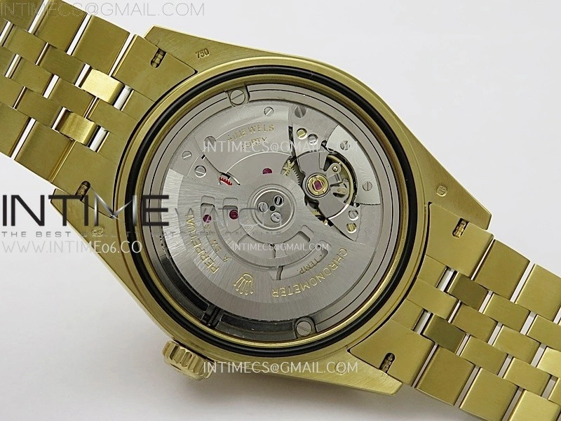 Sky-Dweller 326935 904L YG Noob 1:1 Best Edition Gold Dial on YG Jubilee Bracelet Asian 23J to 9001