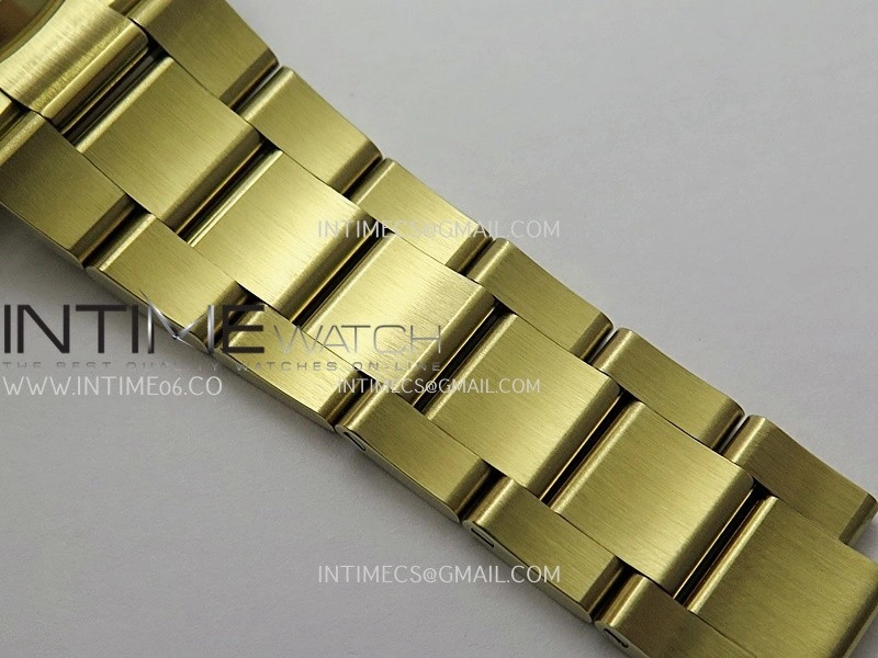 Sky-Dweller 326938 904L YG Noob 1:1 Best Edition Green Dial on YG Oyster Bracelet Asian 23J to 9001