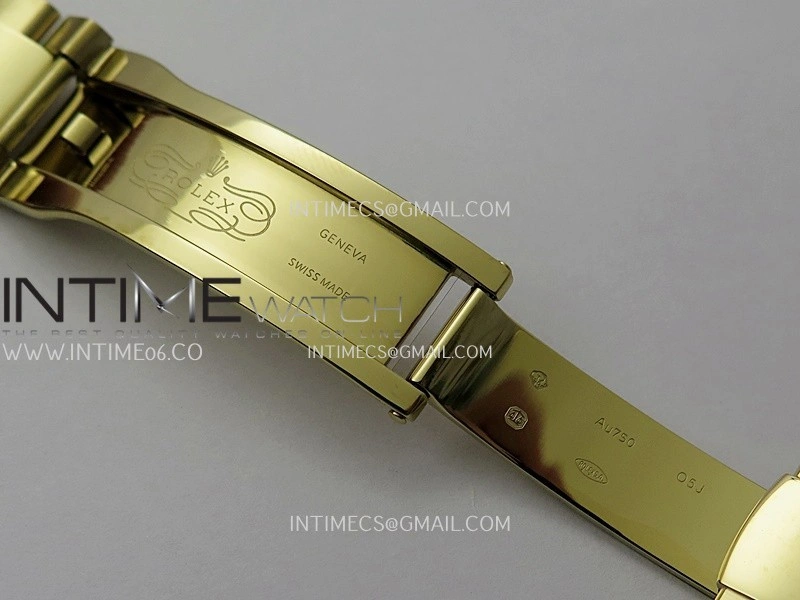 Sky-Dweller 326938 904L YG Noob 1:1 Best Edition Green Dial on YG Oyster Bracelet Asian 23J to 9001