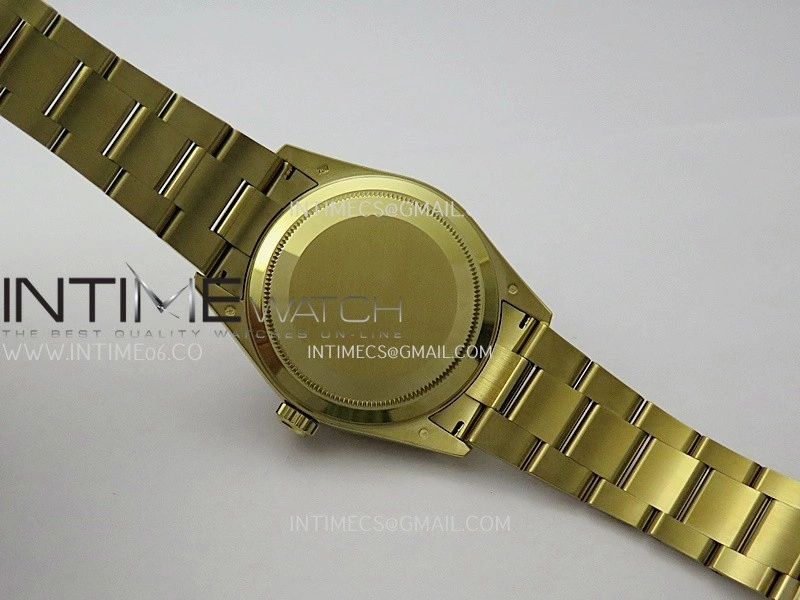 Sky-Dweller 326938 904L YG Noob 1:1 Best Edition Green Dial on YG Oyster Bracelet Asian 23J to 9001