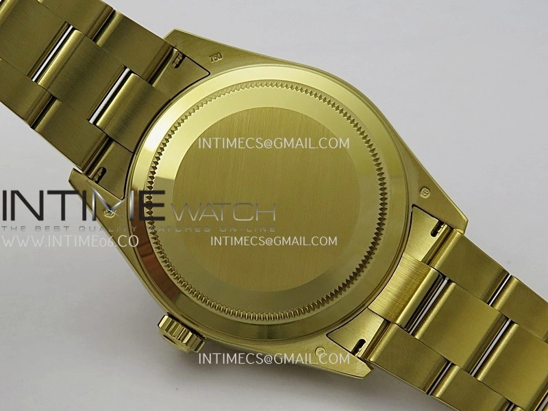 Sky-Dweller 326938 904L YG Noob 1:1 Best Edition Green Dial on YG Oyster Bracelet Asian 23J to 9001