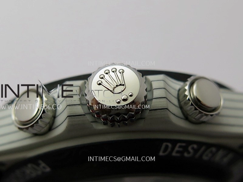 Daytona DIW Porsche 911 S T White Carbon SONIC 1:1 Best Edition Blue Dial on Black Nylon Strap SA4130