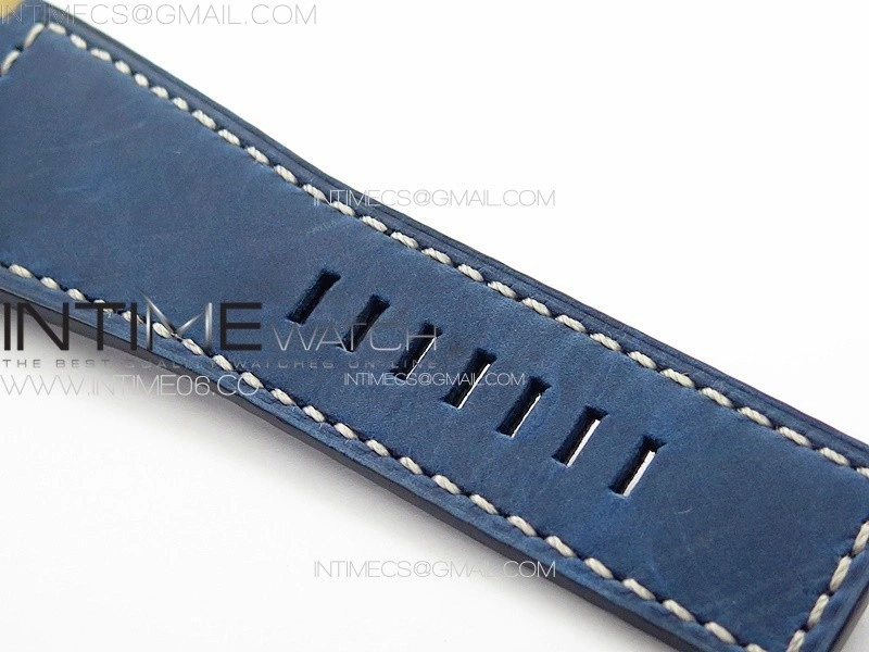 BR 03-92 Diver Bronze B12 1:1 Best Edition Blue Dial on Blue Leather Strap MIYOTA 9015