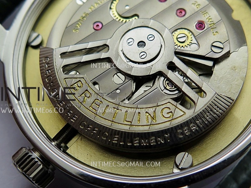 Top Time AB3113 38mm SS BLSF 1:1 Best Edition Green Dial On Green Leather Strap Asian B31