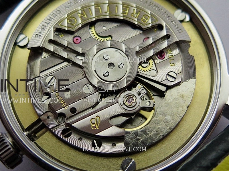 Top Time AB3113 38mm SS BLSF 1:1 Best Edition Green Dial On Green Leather Strap Asian B31