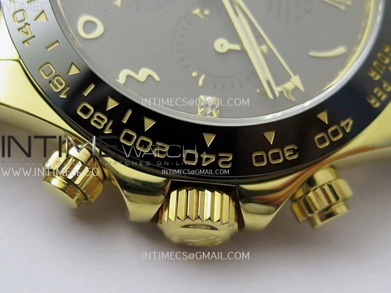 Daytona 116518 Gain Weight AF 1:1 Best Edition YG Brown Dial with Arabic Markers on Oysterflex Strap SH4130