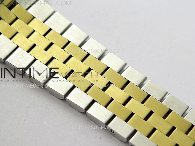 DateJust 36MM 126203 SS YG APSF 1:1 Best Edition Black Dial Diamond Markers on SS YG Jubilee Bracelet SA3235