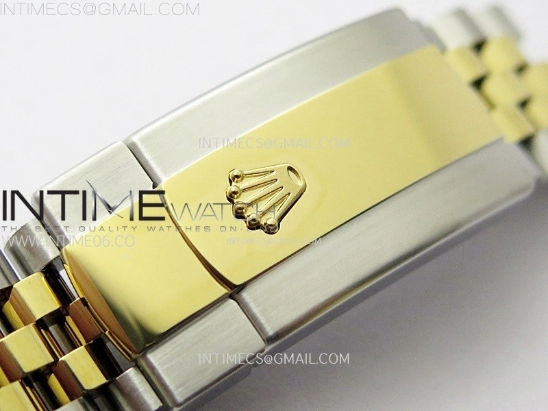 DateJust 36MM 126203 SS YG APSF 1:1 Best Edition Black Dial Diamond Markers on SS YG Jubilee Bracelet SA3235