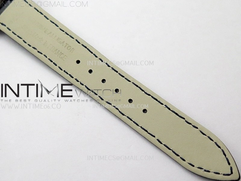 Rendez-Vous Night and Day Diamond Bezel SS APSF 1:1 Best Edition Blue Textured Dial SS Bezel on Blue Strap Super Clone A898