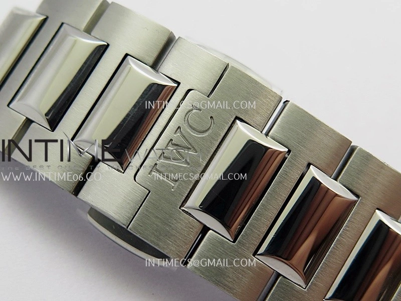 Portuguese Chrono IW371624 SS APSF 1:1 Best Edition Dune Dial RG Marker On SS Bracelet Asian Super Clone 69355