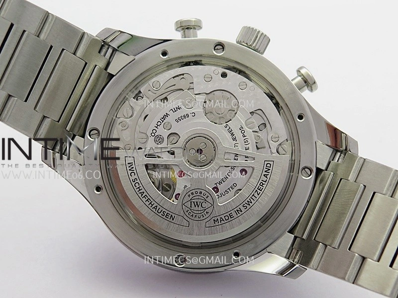 Portuguese Chrono IW371624 SS APSF 1:1 Best Edition Dune Dial RG Marker On SS Bracelet Asian Super Clone 69355