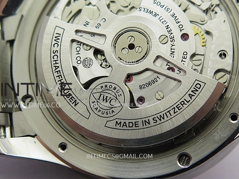 Portuguese Chrono IW371624 SS APSF 1:1 Best Edition Dune Dial RG Marker On SS Bracelet Asian Super Clone 69355