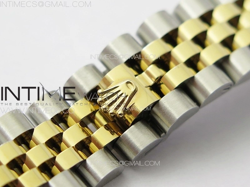 Datejust 28mm 279179 SS YG APSF Best Edition White MOP Dial Crystals Markers on SS YG Jubilee Bracelet NH05