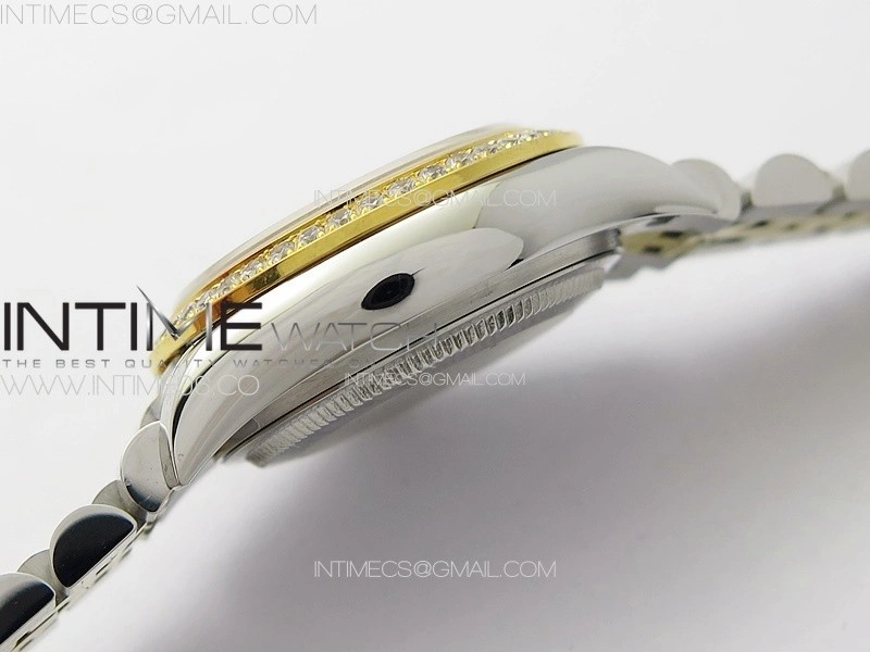 Datejust 28mm 279179 SS YG APSF Best Edition White MOP Dial Crystals Markers on SS YG Jubilee Bracelet NH05