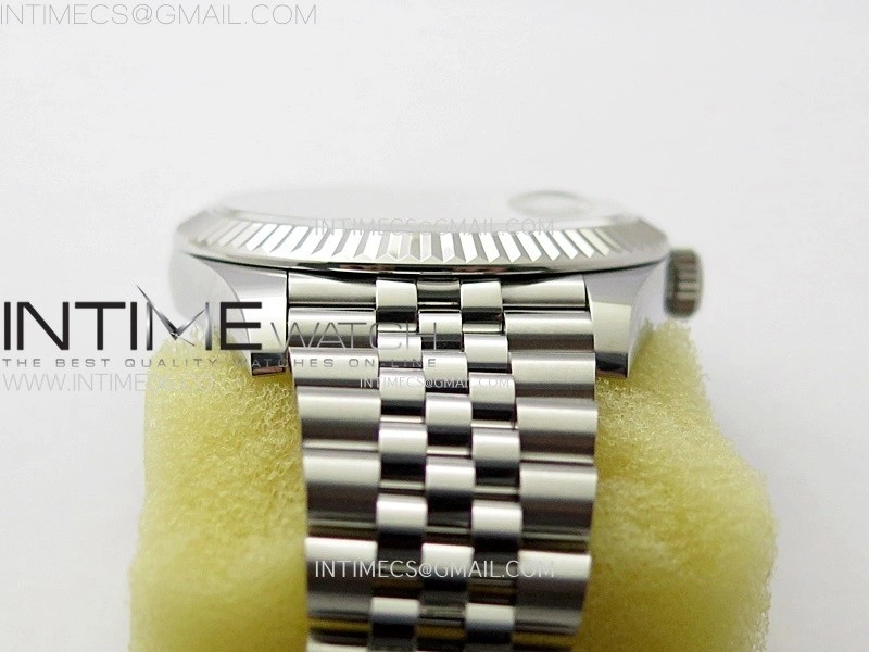 DateJust 41mm 126334 904 SS AR+F V2 1:1 Best Edition Rhodium Dial Diamonds Markers on Jubilee Bracelet DD3235