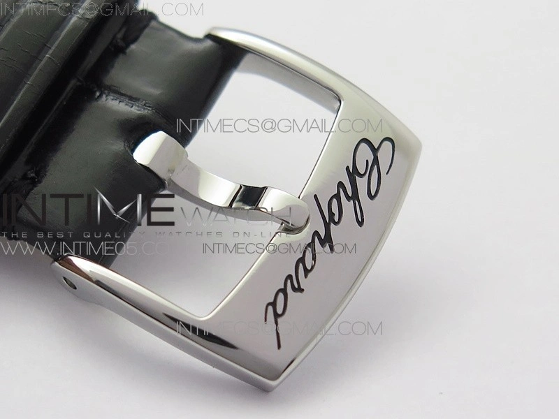 HAPPY SPORT AUTOMATIC SS RG 36MM YYF 1:1 BEST EDITION WHITE DIAL ON GREEN LEATHER STRAP A2892