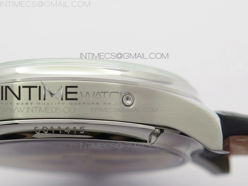 Portuguese Real PR Real Annual Calendar IW503406 V9F Best Edition White Dial Black Leather Strap A52610