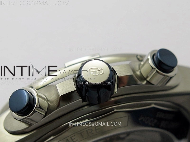 Chronomat B01 44mm SS BLSF 1:1 Best Edition Blue Dial on Blue Rubber Strap A7750 to Cal.01
