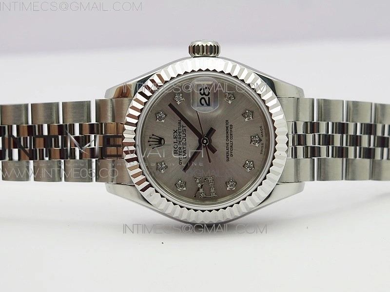Datejust 28mm 279174 SS BP Best Edition Silver Star Crystal Markers Dial on SS Jubilee Bracelet ETA2671