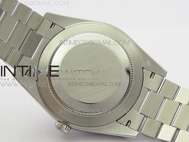 Day-Date 40mm 228239 BP New Dial Version 904 SS RG Stick Markers Dial on SS President Bracelet A2836