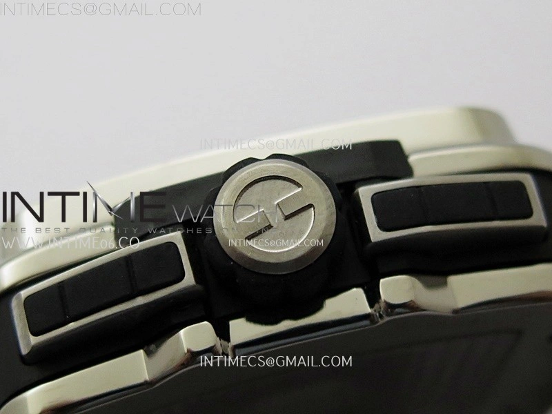 Square Bang Unico 42mm Ti BBF 1:1 Best Edition Skeleton Dial on Blue Rubber Strap A1280