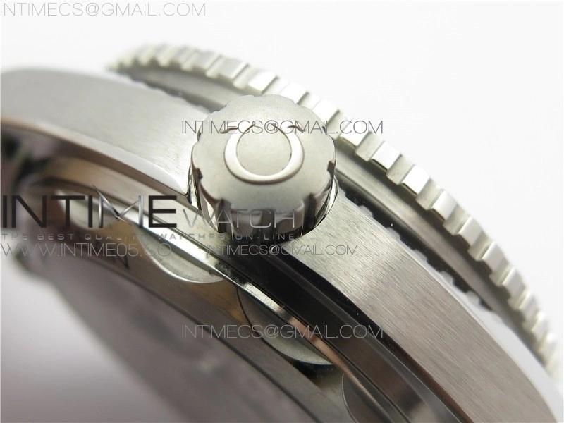 Planet Ocean 600M 'Tai Chi' GMT 43.5mm VSF 1:1 Best Edition Black White Ceramic Bezel and Dial on SS Bracelet A8906 Super Clone
