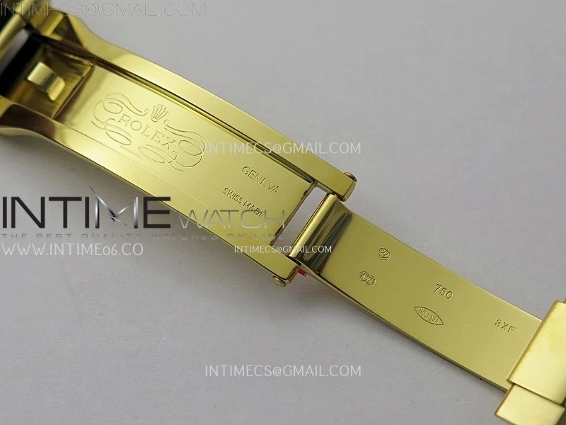 Daytona 116518 Gain Weight AF 1:1 Best Edition Gold Dial Black Subdials Sticks Markers on Oysterflex Strap SH4130