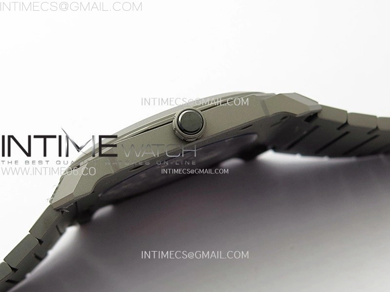 Octo Finissimo Satin-polished Ti BVF 1:1 Best Edition Gray Dial on Satin-polished Ti Bracelet Asian Micro Rotor Movement